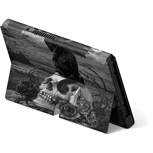 Alchemy Nine Lives of Poe Nintendo Switch OLED (2021) Skin